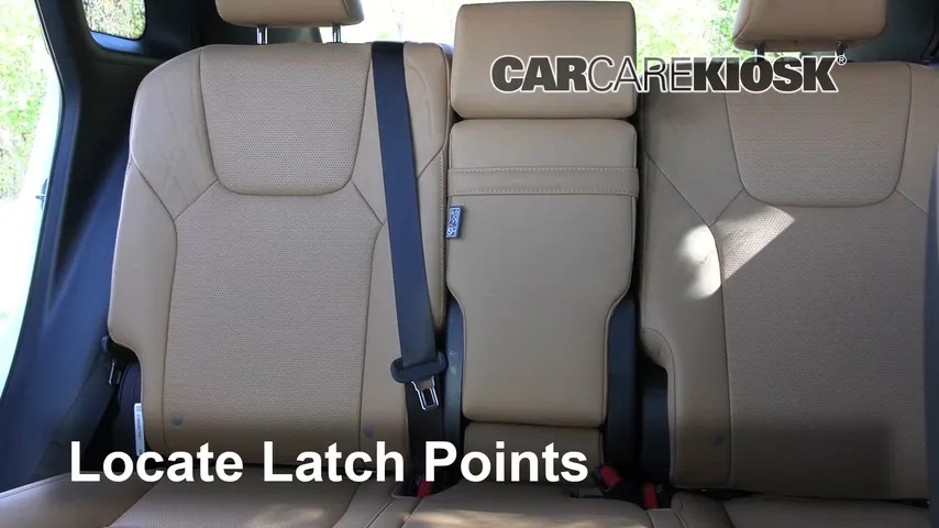 2024 Lexus RX350 2.4L 4 Cyl. Turbo Car Seats Install